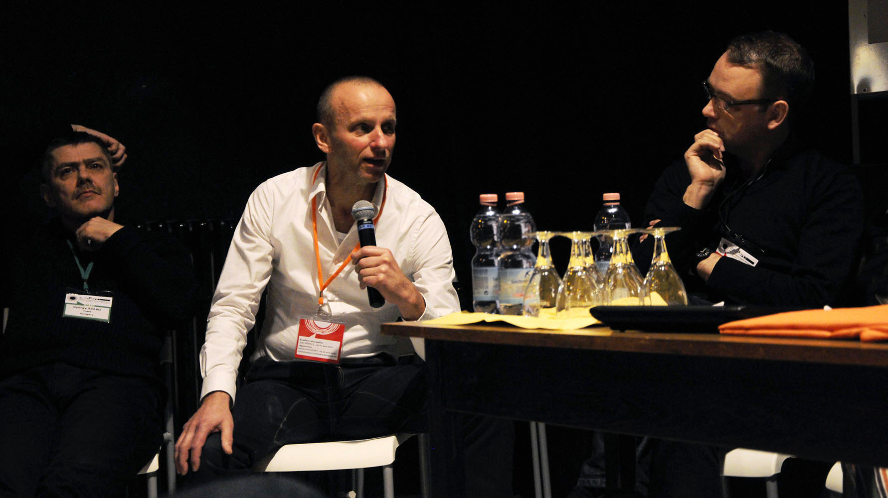 Panel discussions with international and Hungarian participants 